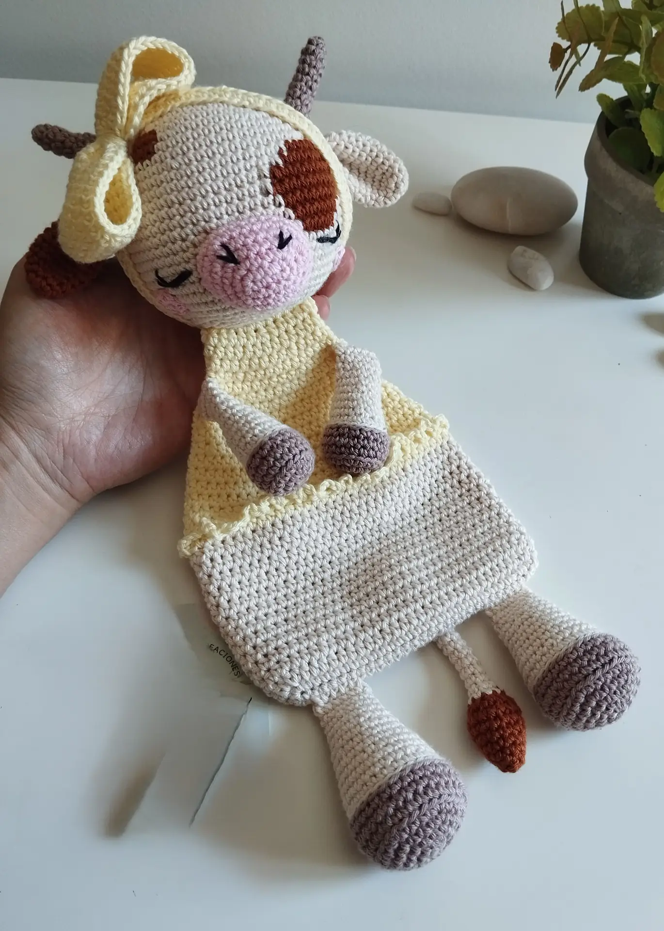 Amigurumi Vaquita de apego