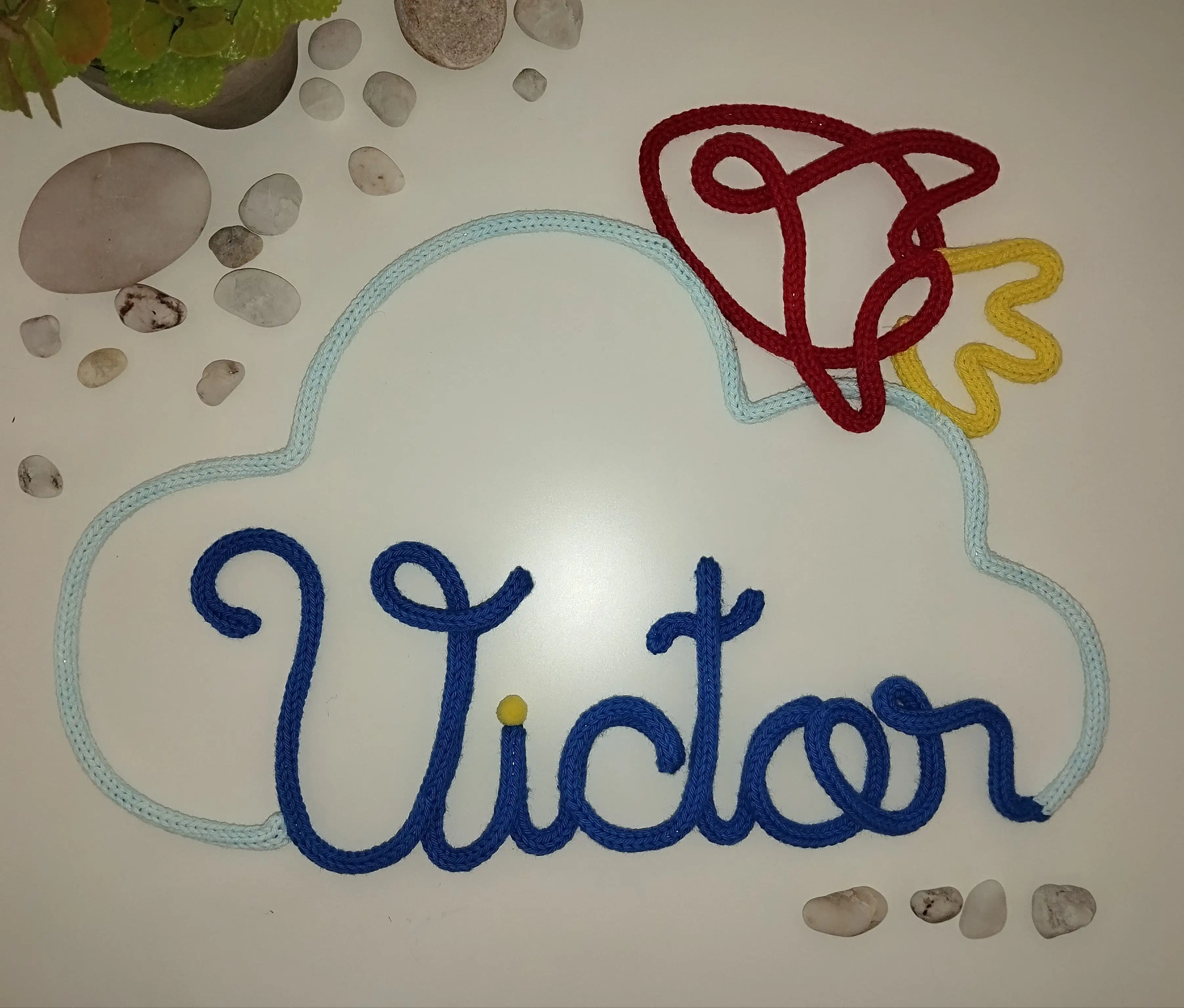 Cartel con nombre tricotin - Imagen 2