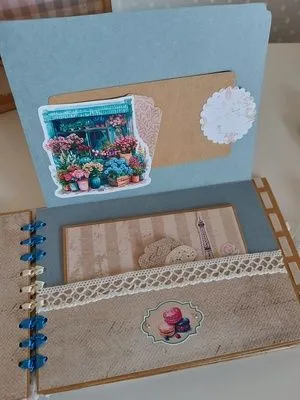Conjunto de viaje (álbum, mochila y libreta) - Imagen 3