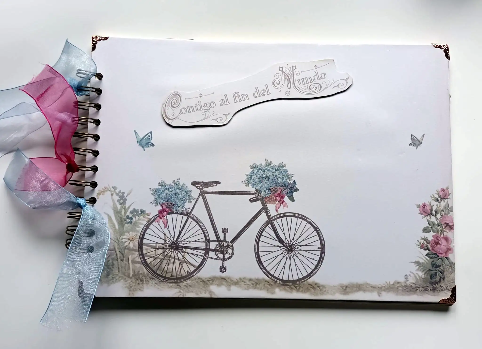 Álbum de firmas para boda+fotos