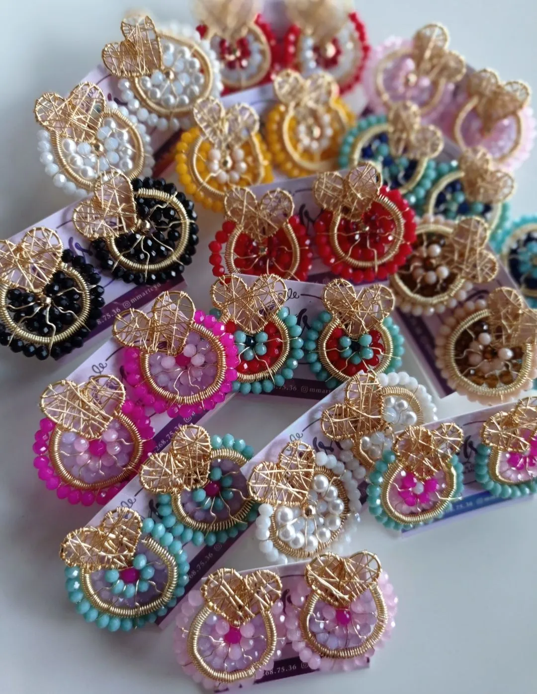 Pendientes hechos a mano - Imagen 2