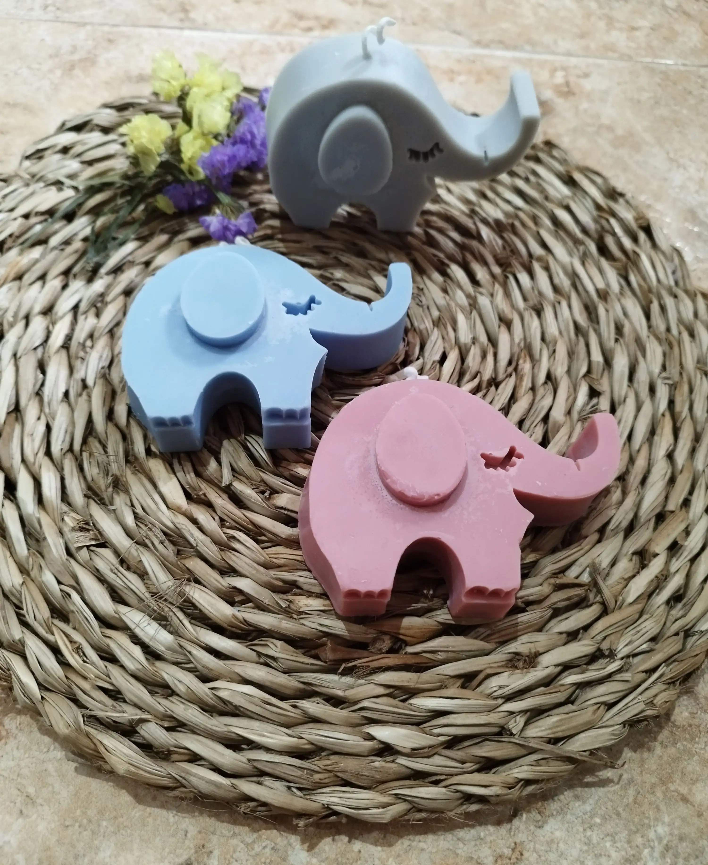 Vela elefante de Soja aromática