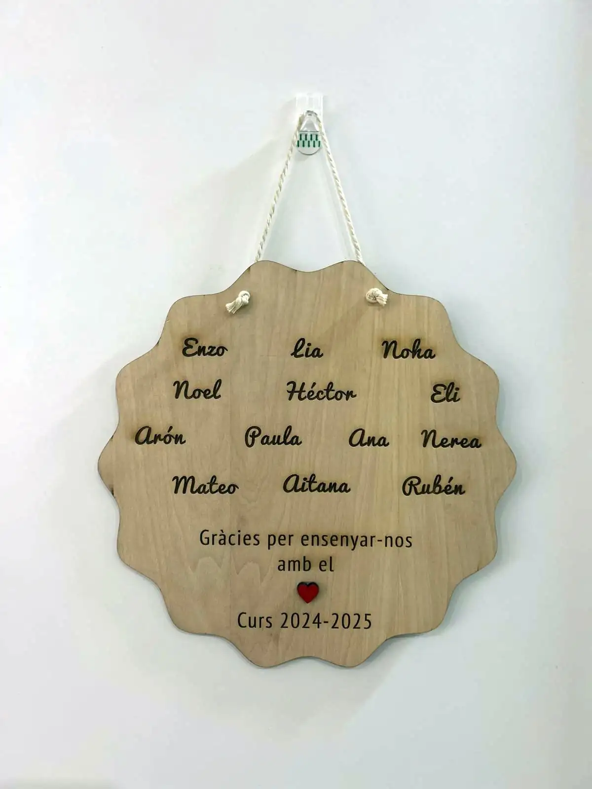Placa redonda profesor@s - Imagen 2