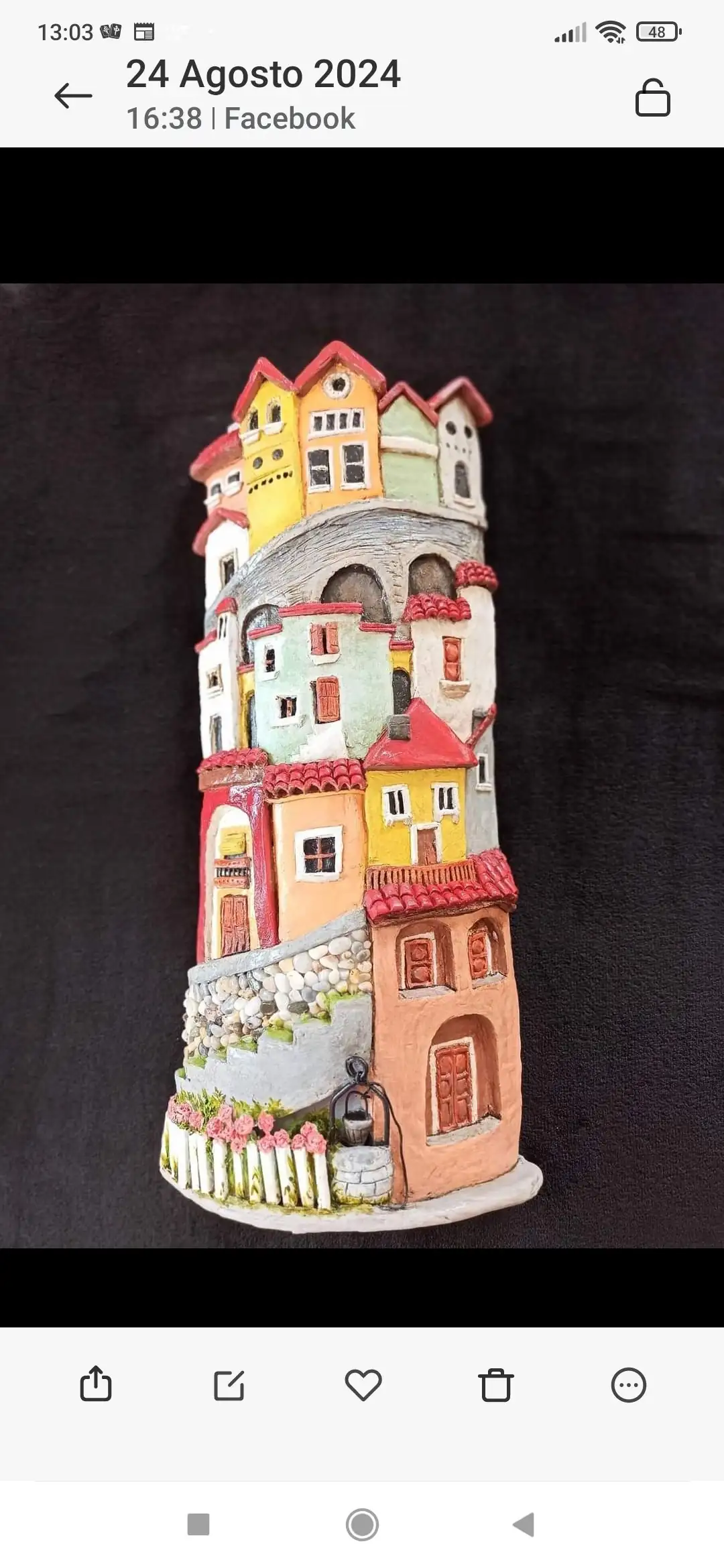 Teja Pueblo Ceramica