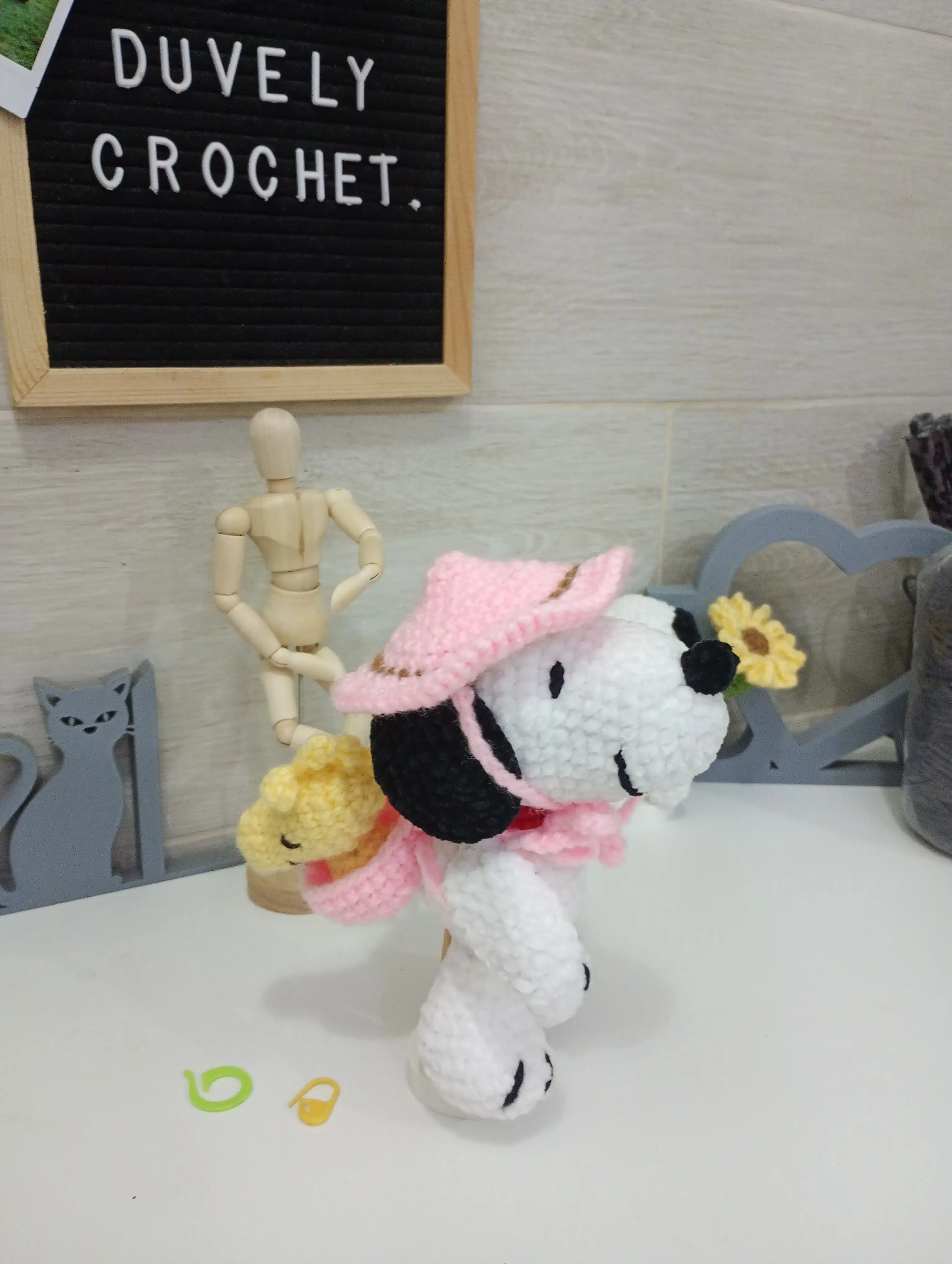 Amigurumi Snoppy 