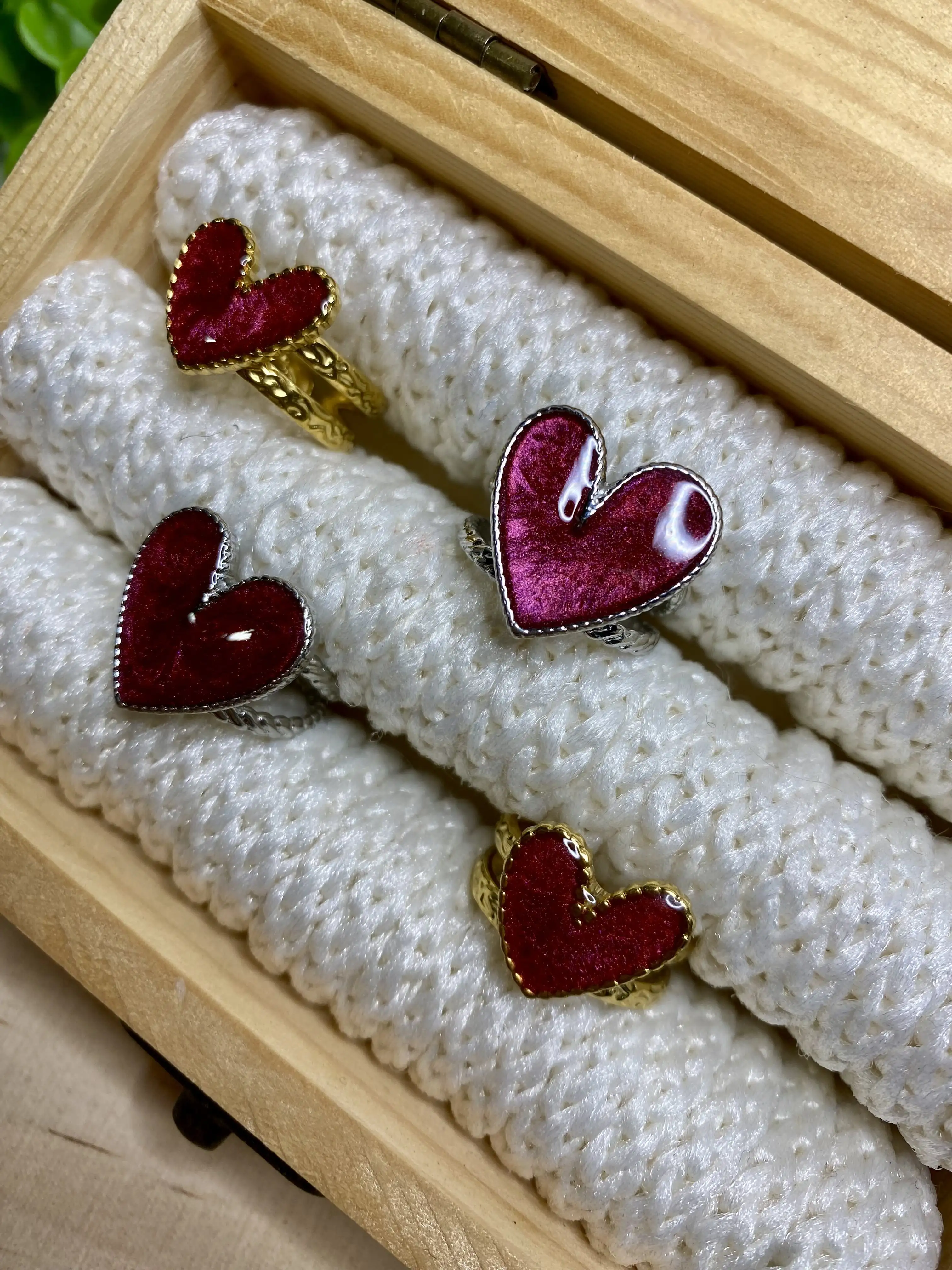 Anillo corazón