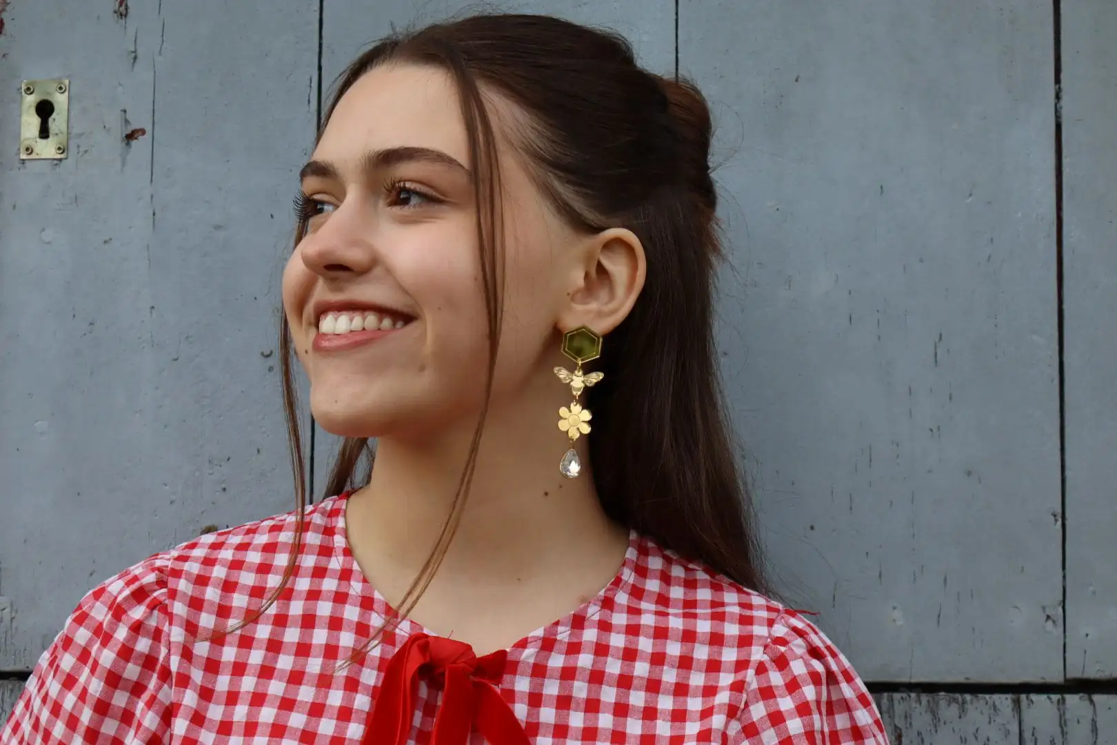 Pendientes abeja - Imagen 2