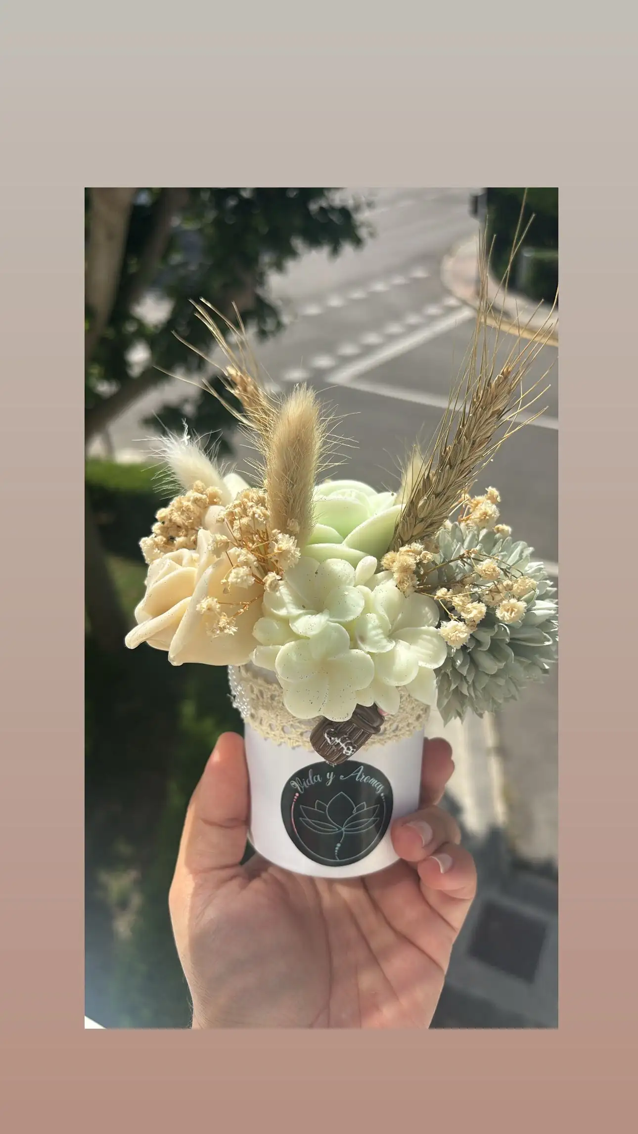 Mini ramo flores  - Imagen 2