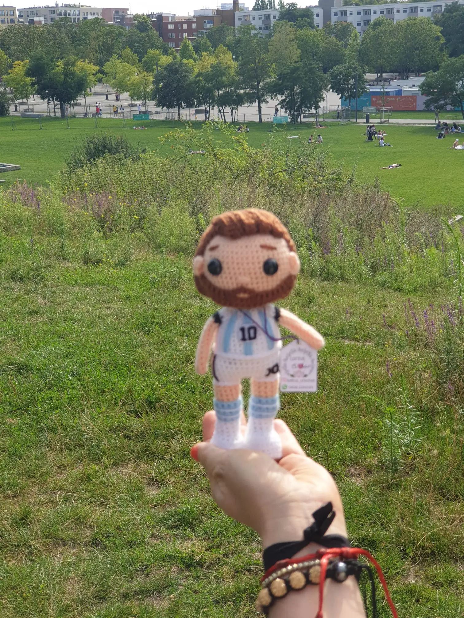 Messi en Amigurumi - Imagen 4