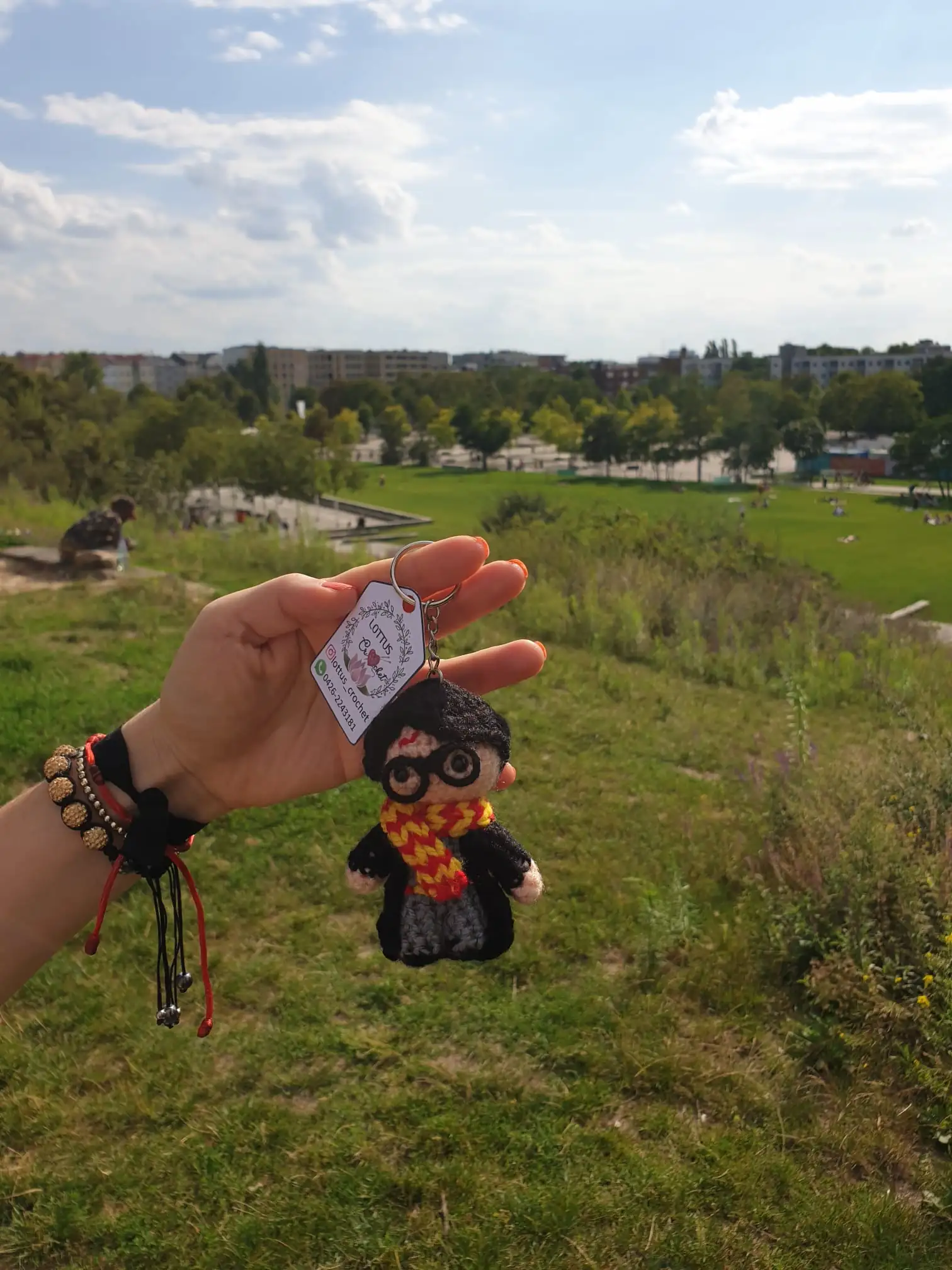 Llavero de Harry Potter en Amigurumi - Imagen 3