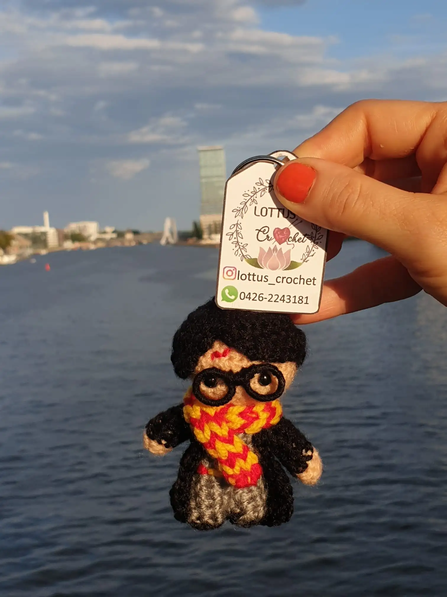 Llavero de Harry Potter en Amigurumi - Imagen 4