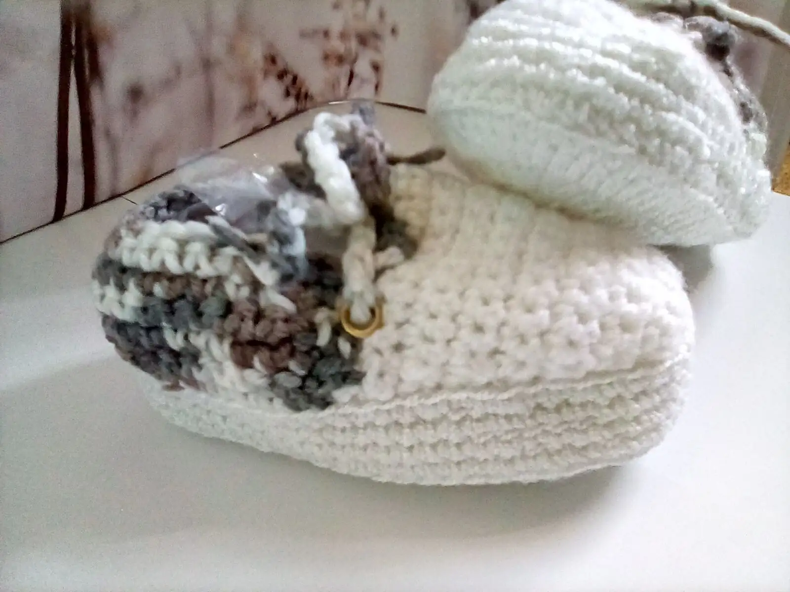Zapatitos tejidos  a crochet - Imagen 2