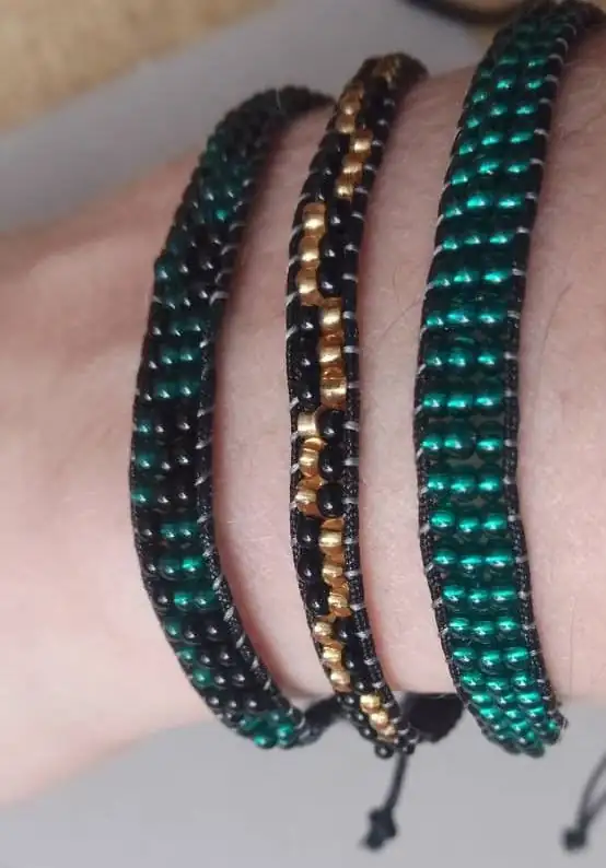  Pulseras artesanales Únicas en Miyuki! - Imagen 3