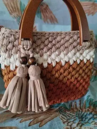 Cartera tejida
