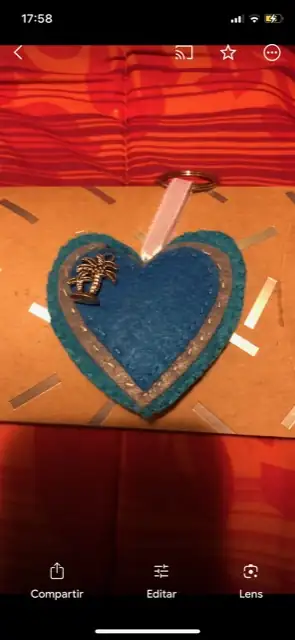 Corazón azul