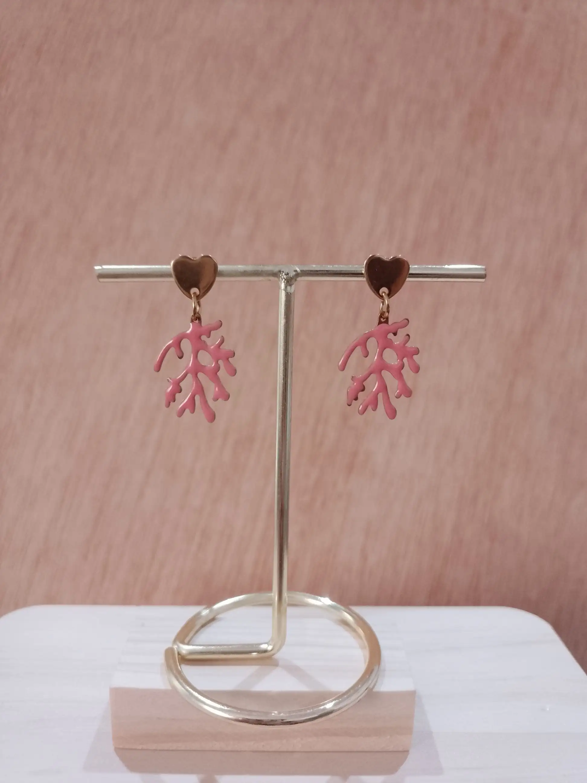 Pendientes coral - Imagen 4
