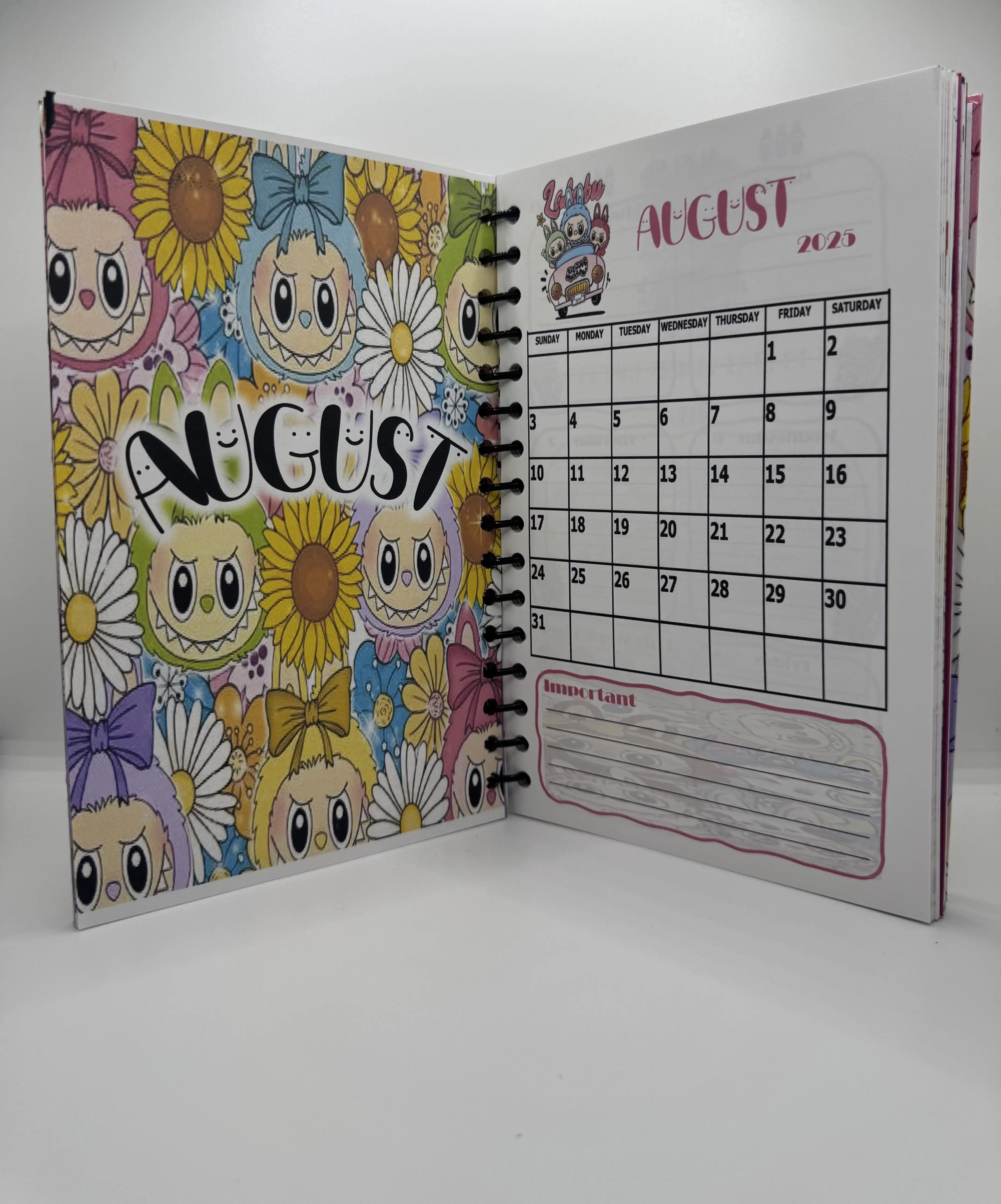 School Planner 2025-2026 LABUBU - Imagen 4