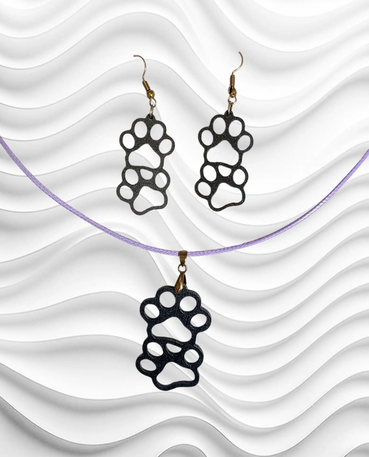 Conjunto huellas de amor