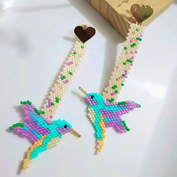 Aretes largos - Imagen 5