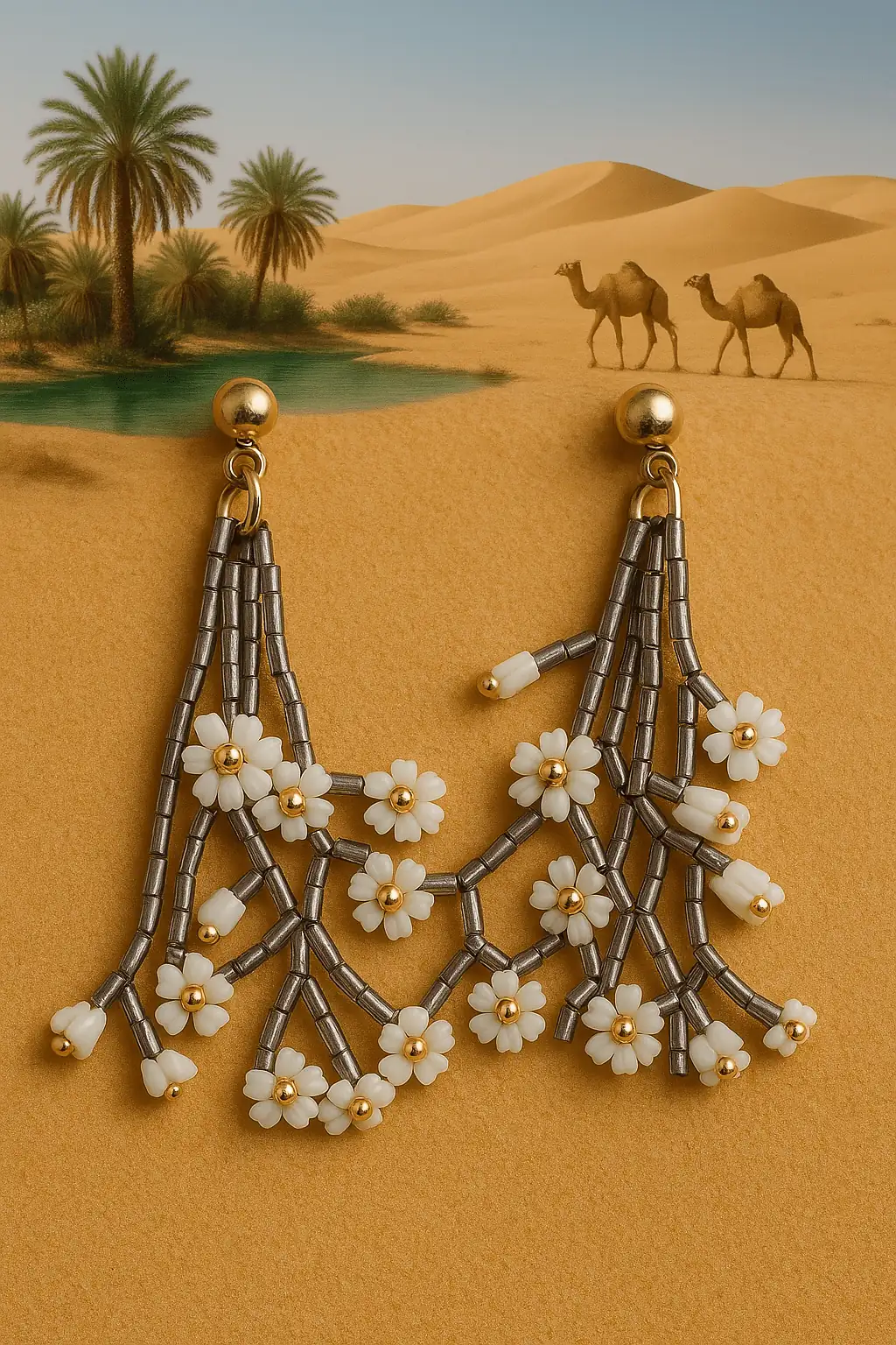 Pendientes Oasis Floral - Imagen 2