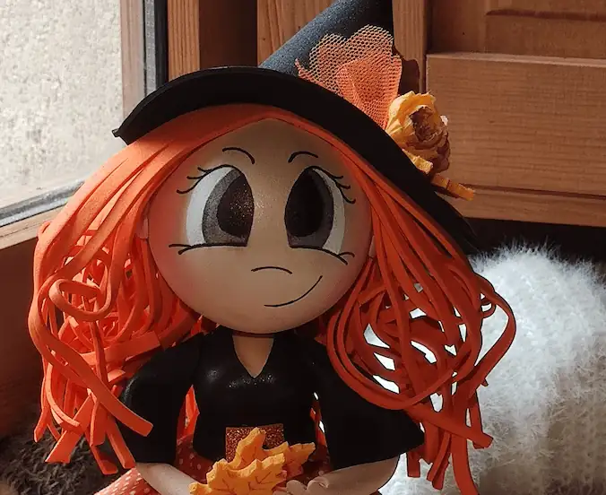 Fofucha Srta. Calabaza - Imagen 2