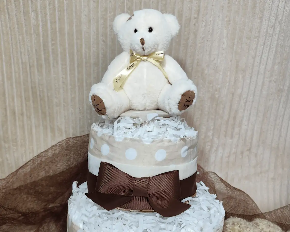 Tarta de pañales chocolat - Imagen 2