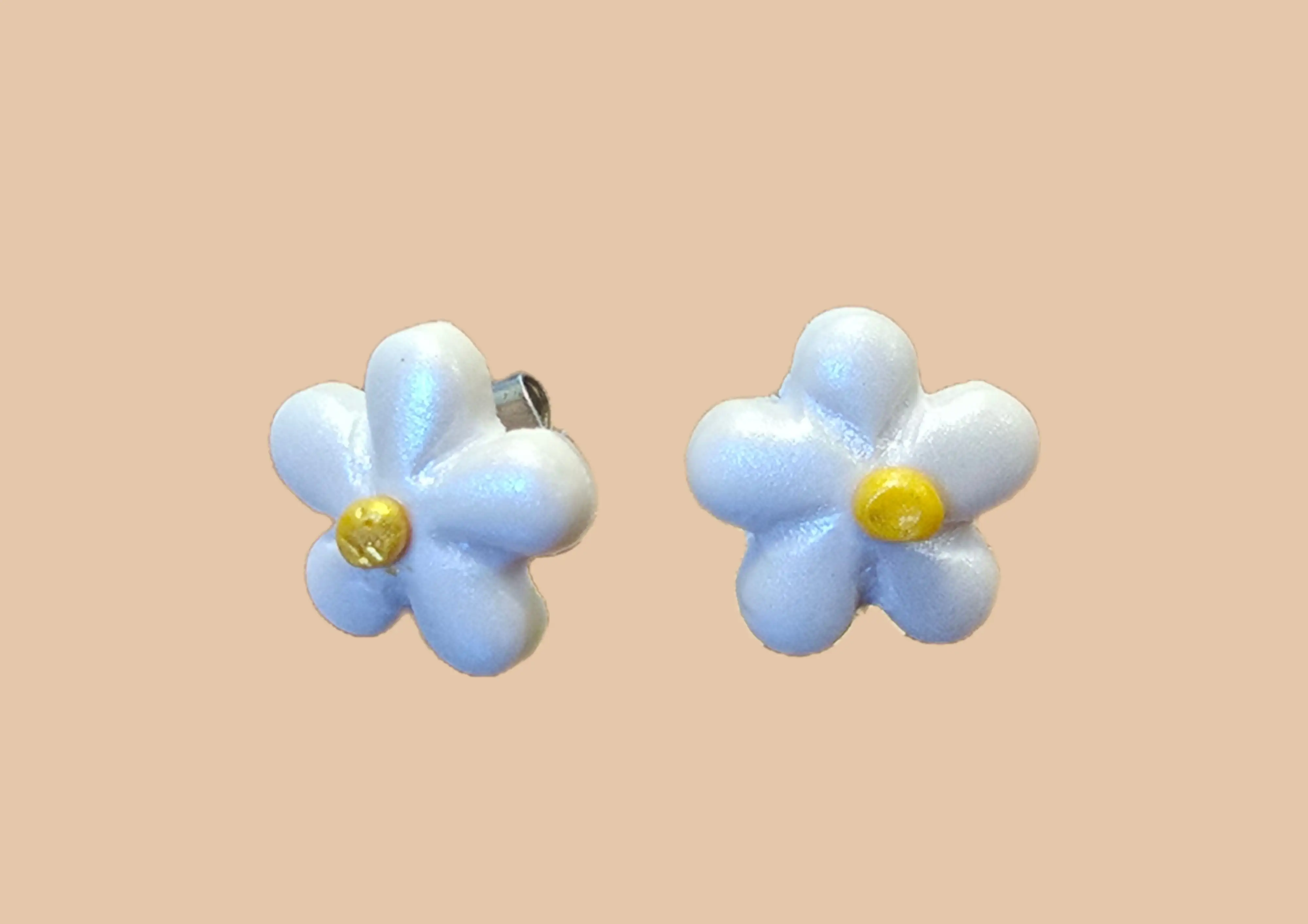 Pendientes flor modelo 1