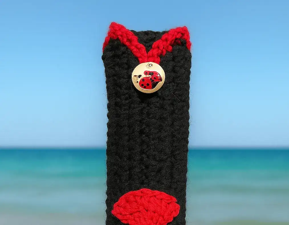 Funda para abanico hecha a crochet – Elige tu color favorito