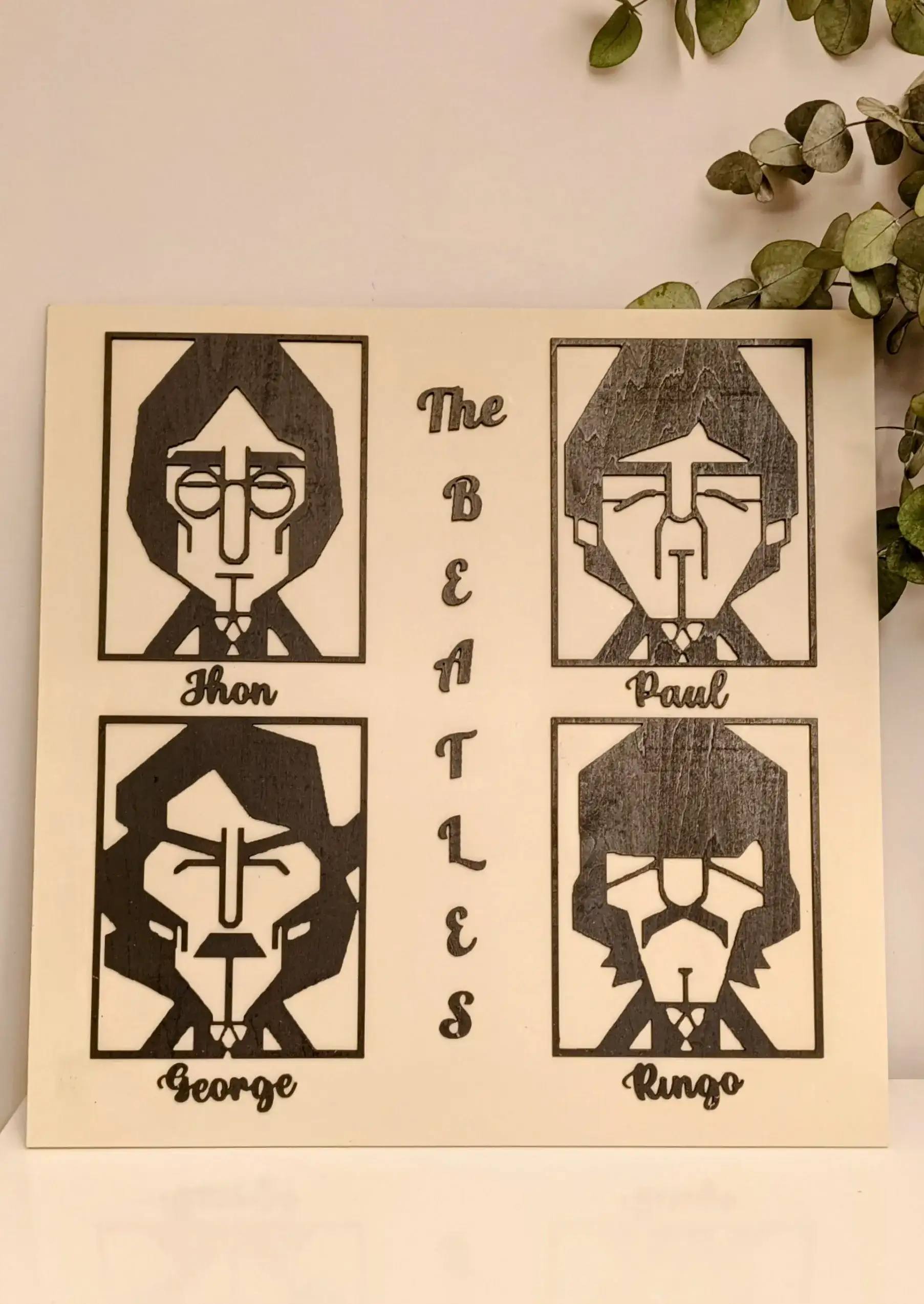 Cuadro Beatles
