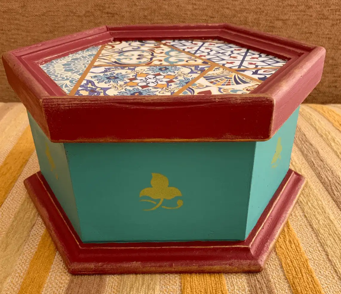 Caja de madera