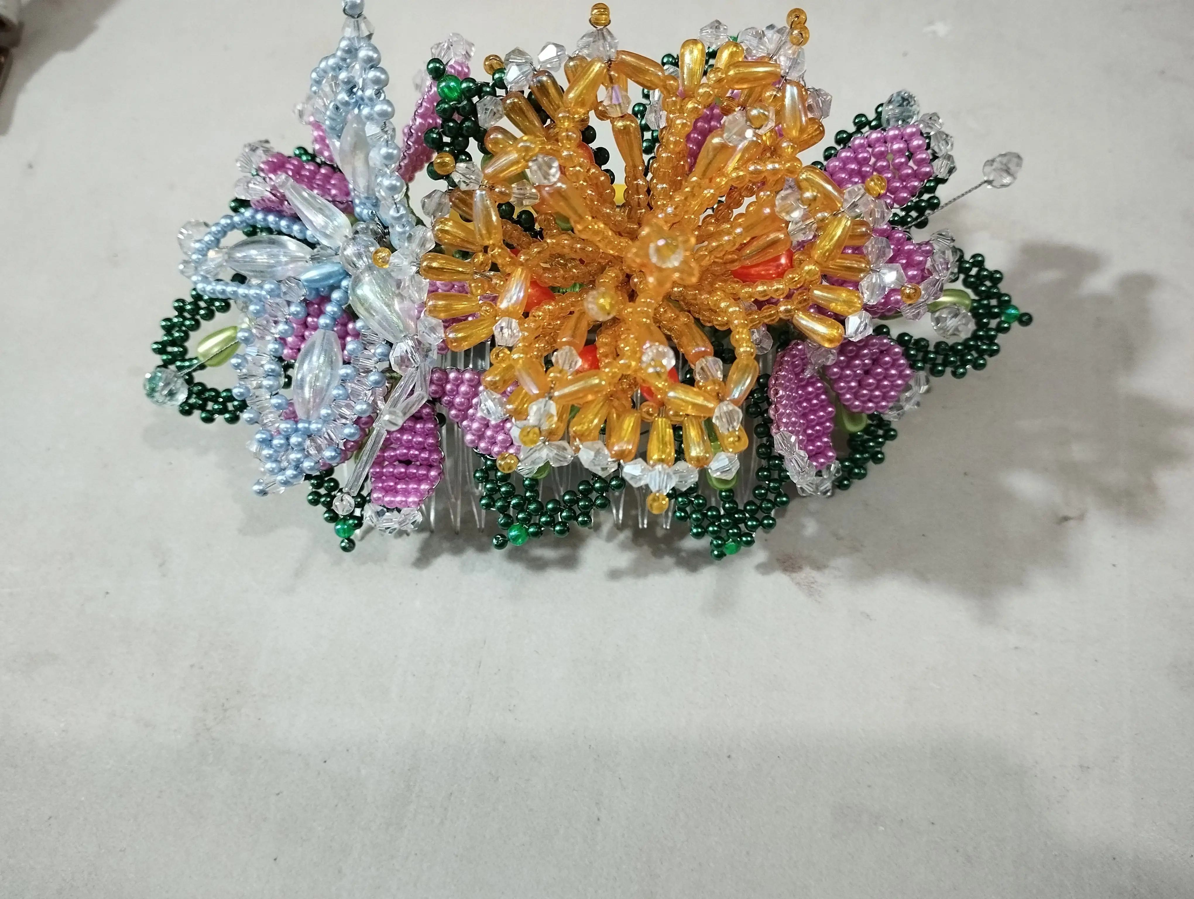 Tocado de perlas