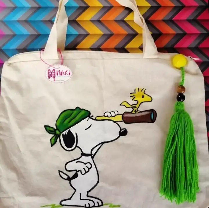 Bolso en lienzo