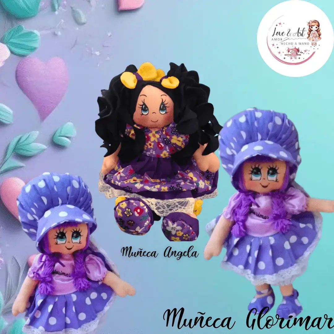 Muñecas de tela 