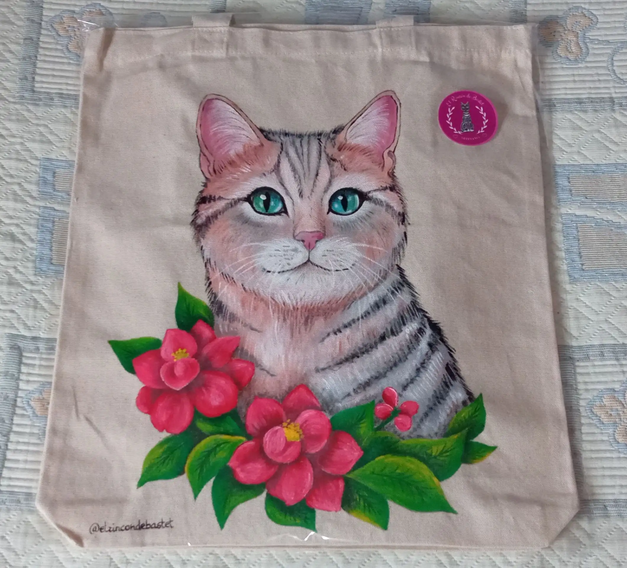 Tote bag gato