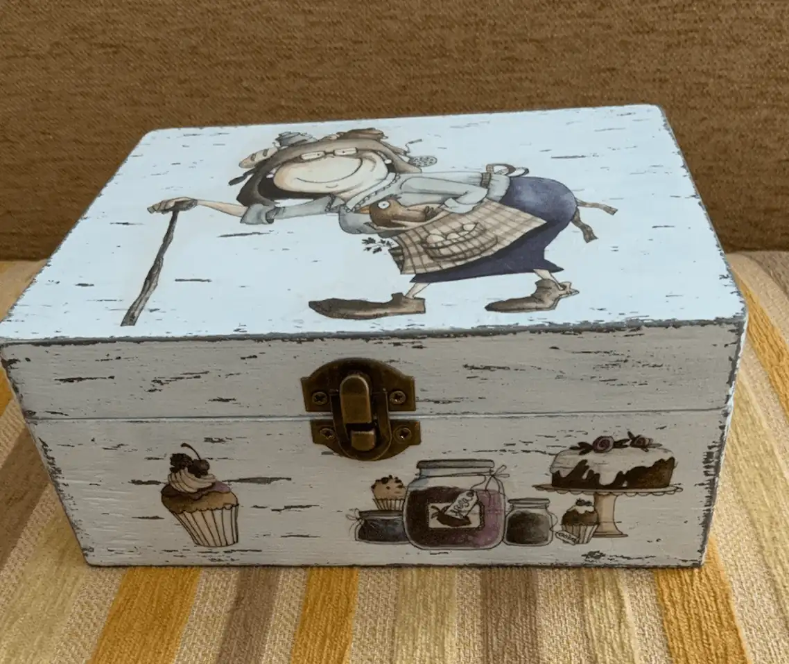 Caja de madera