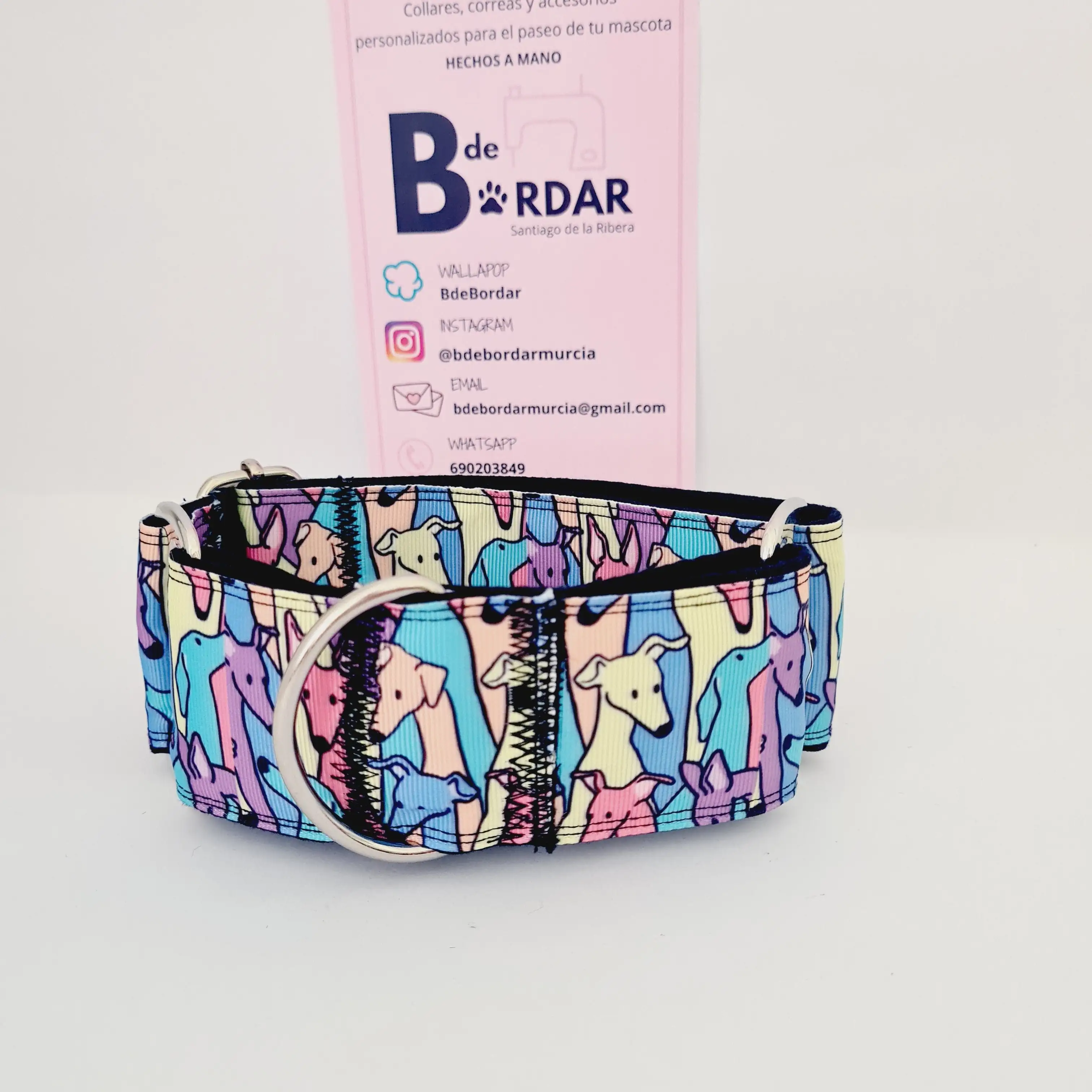 Collar para perros martingale o click galgos