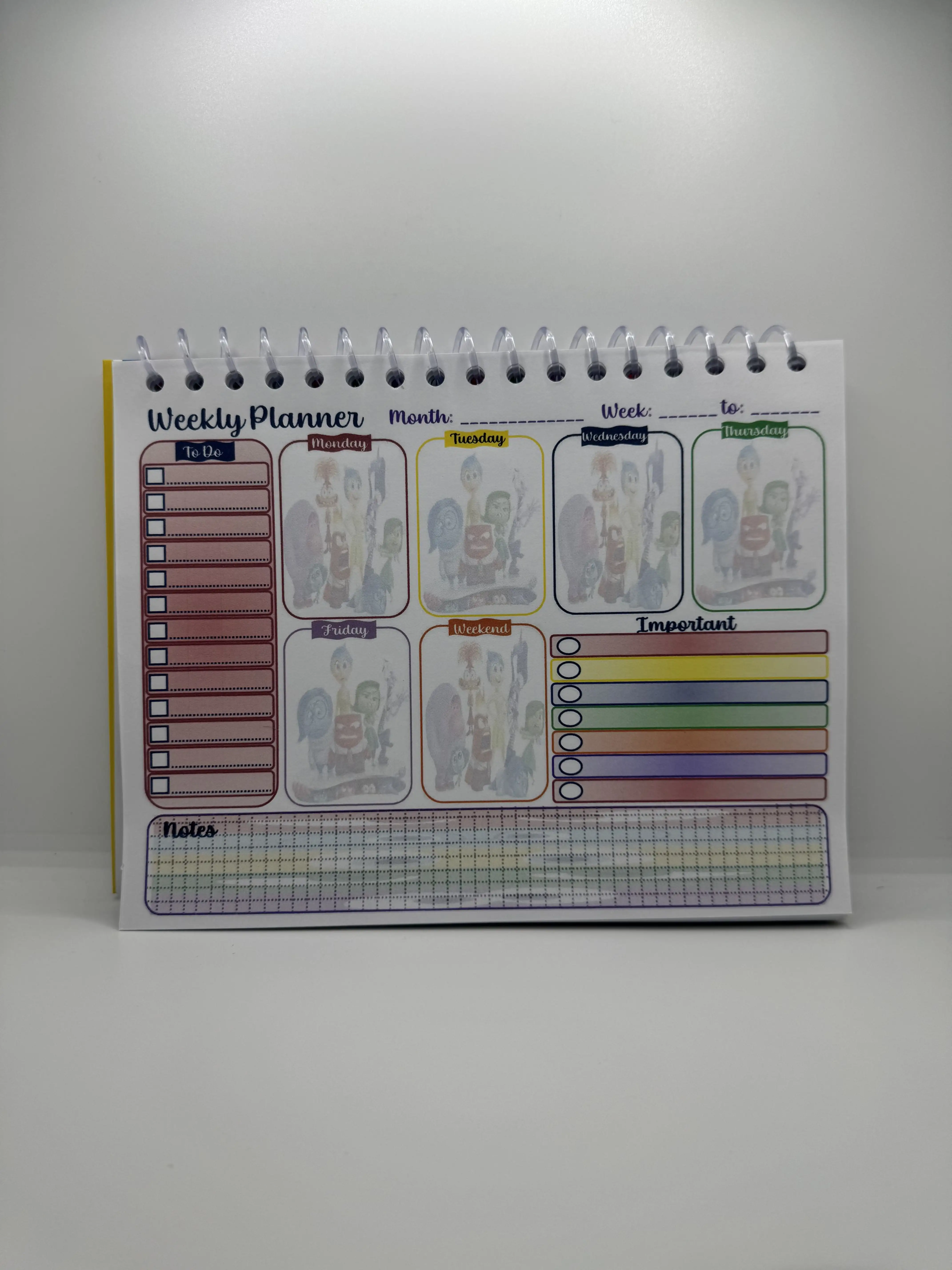 Weekly Planner Inside Out 2