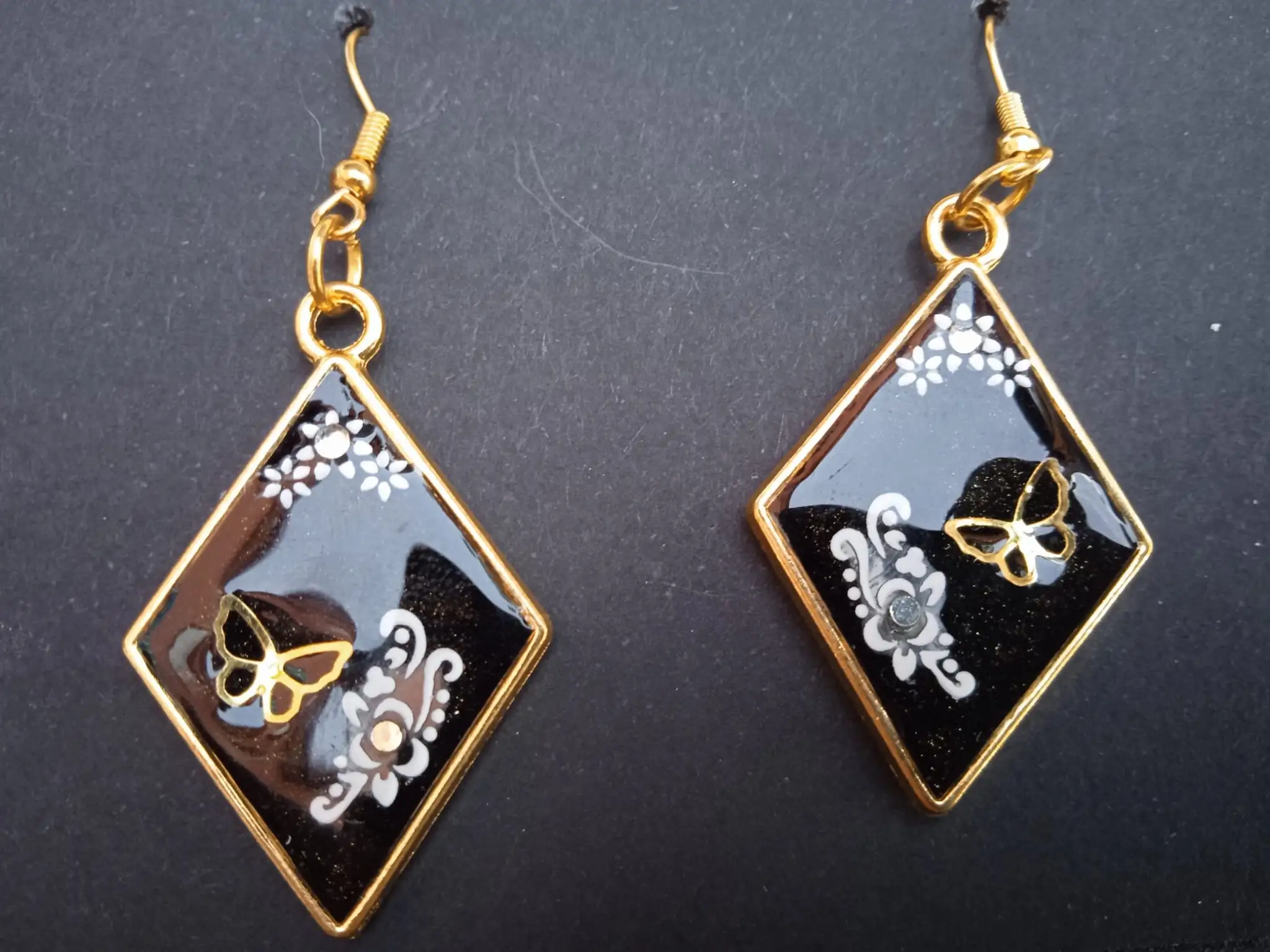 Pendientes Mariposa Dorada