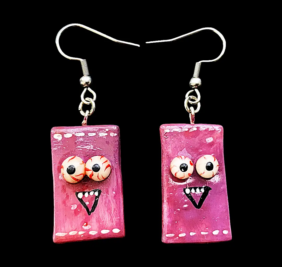 Aretes colgantes de Toallin