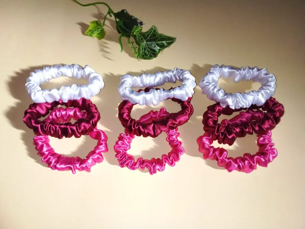 Set de 3 scrunchies