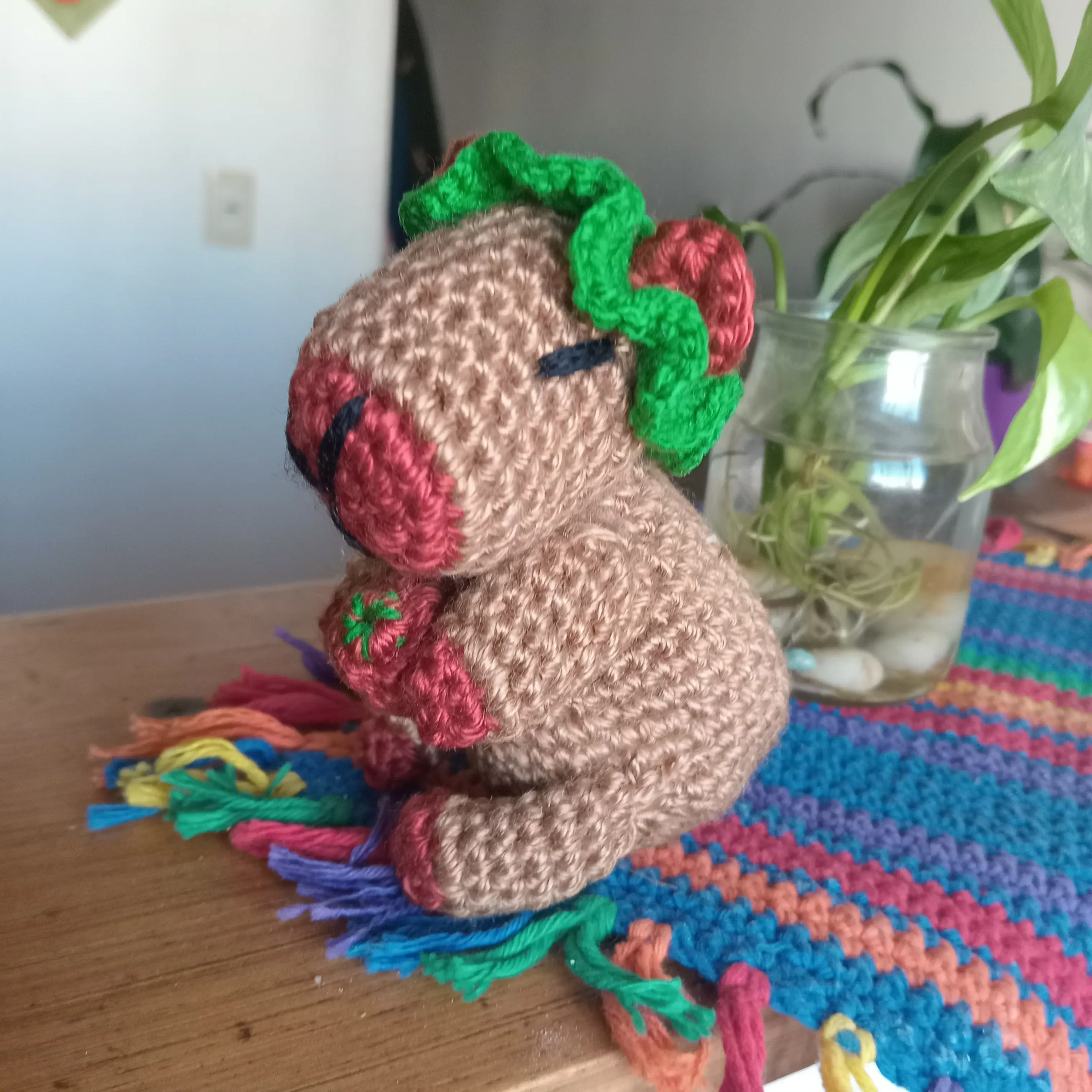 Carpincho amigurumi