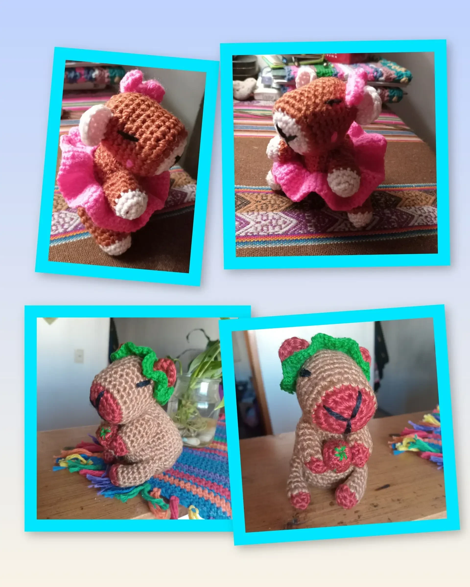 Carpincho amigurumi - Imagen 3