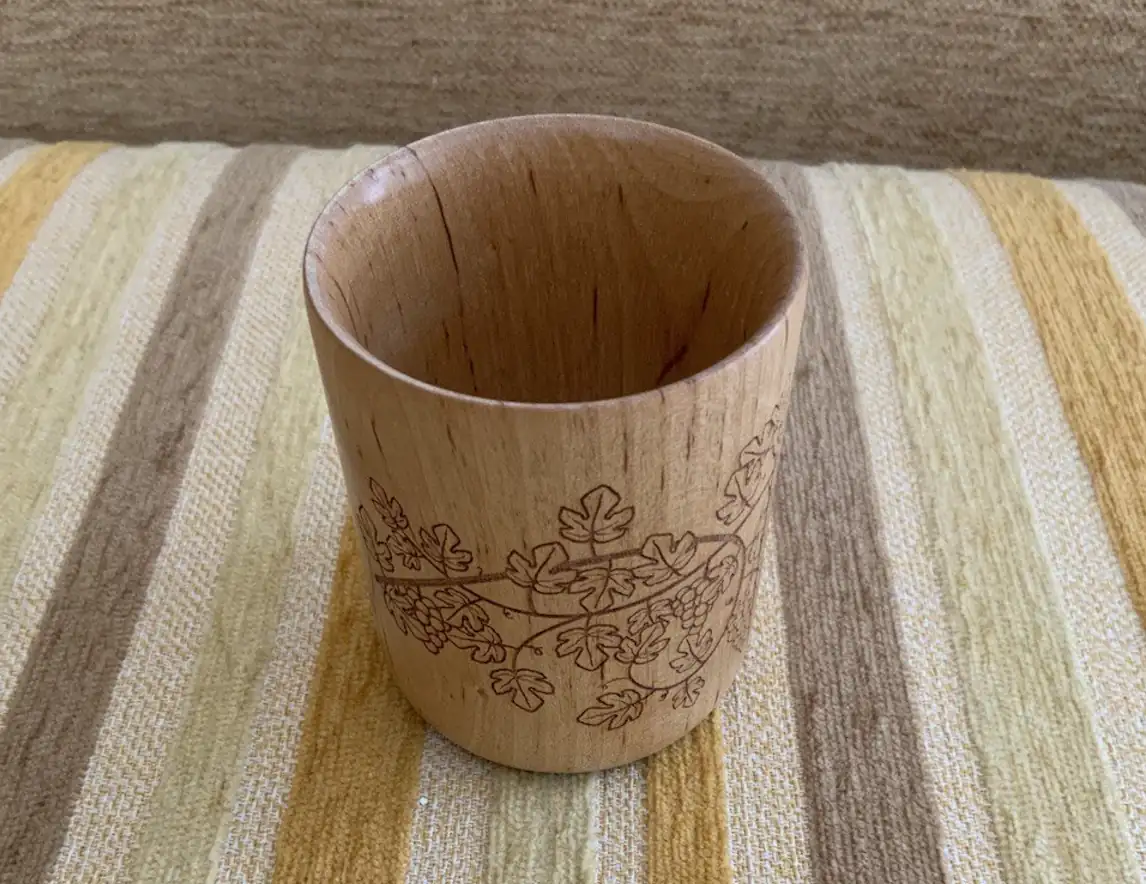 Vaso de madera