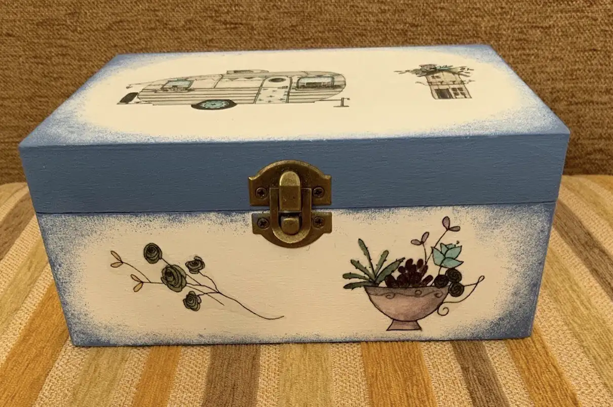 Caja de madera