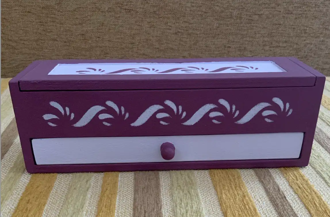 Plumier de madera