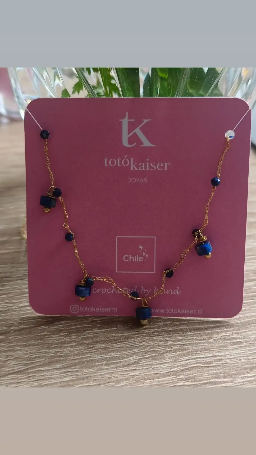 Collar tejido