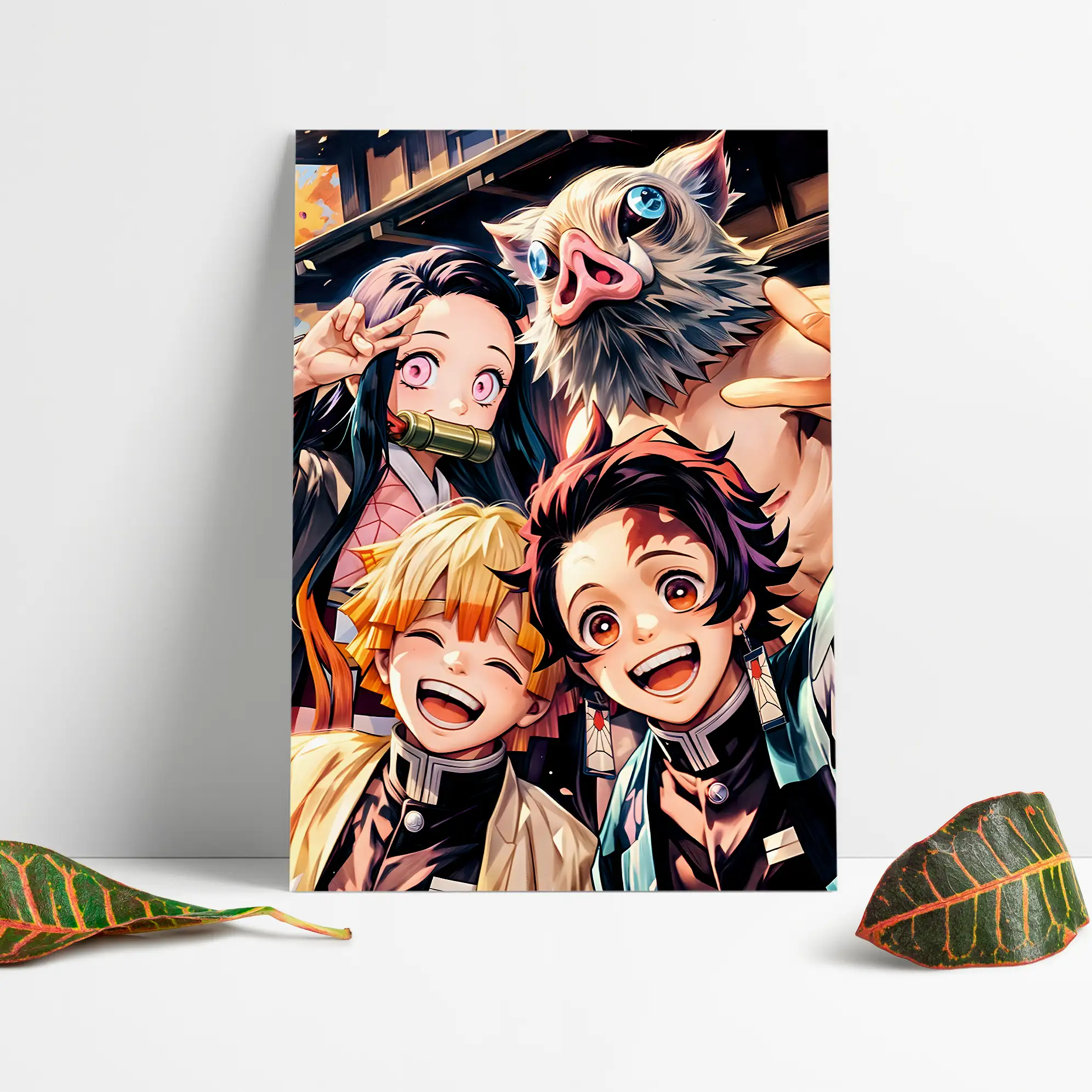 Cuadro Decorativo Anime Demon Slayer E1 50x35 MDF