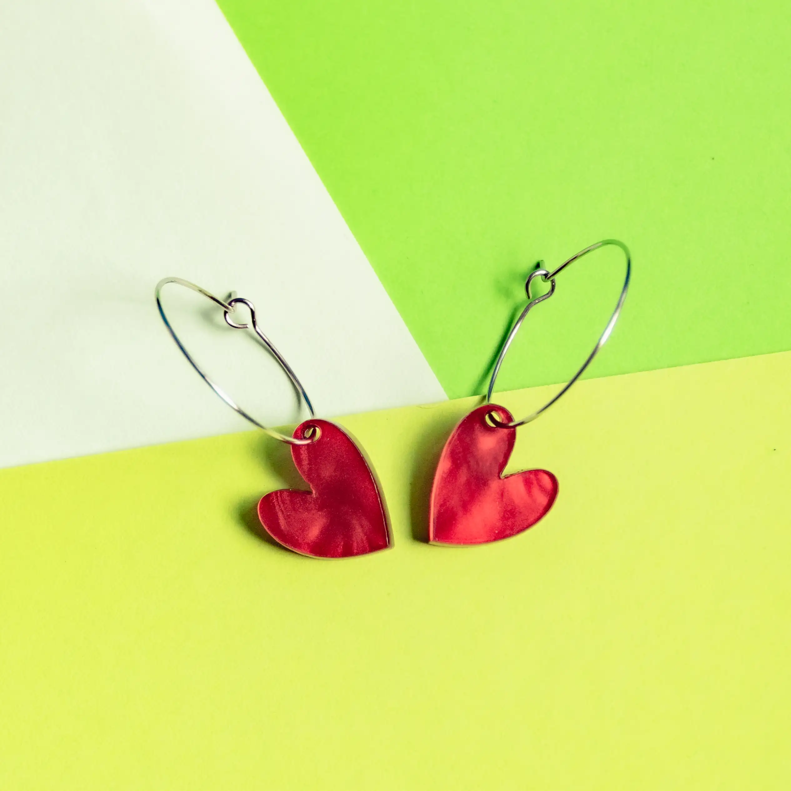 Pendientes Aro Corazón 