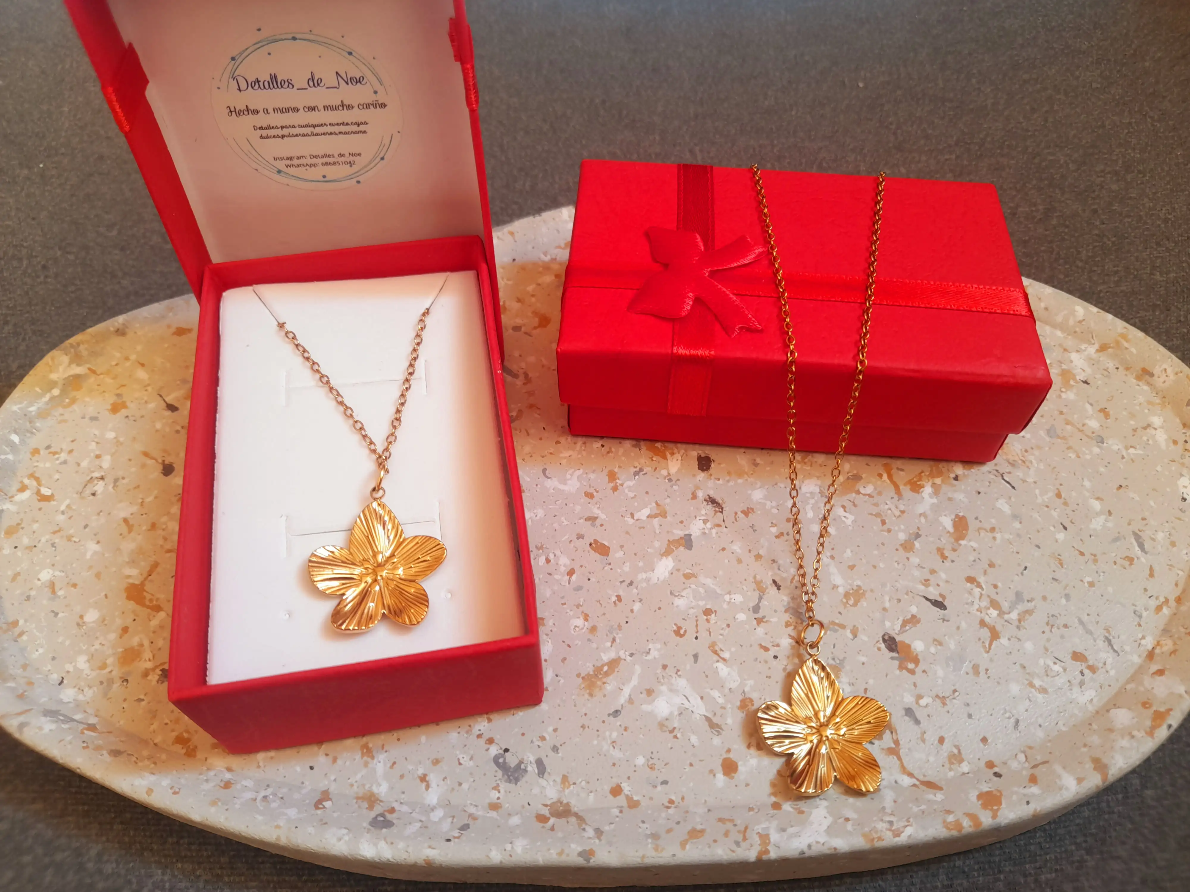 Collar flor