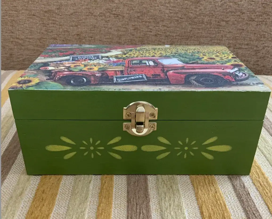 Caja de madera
